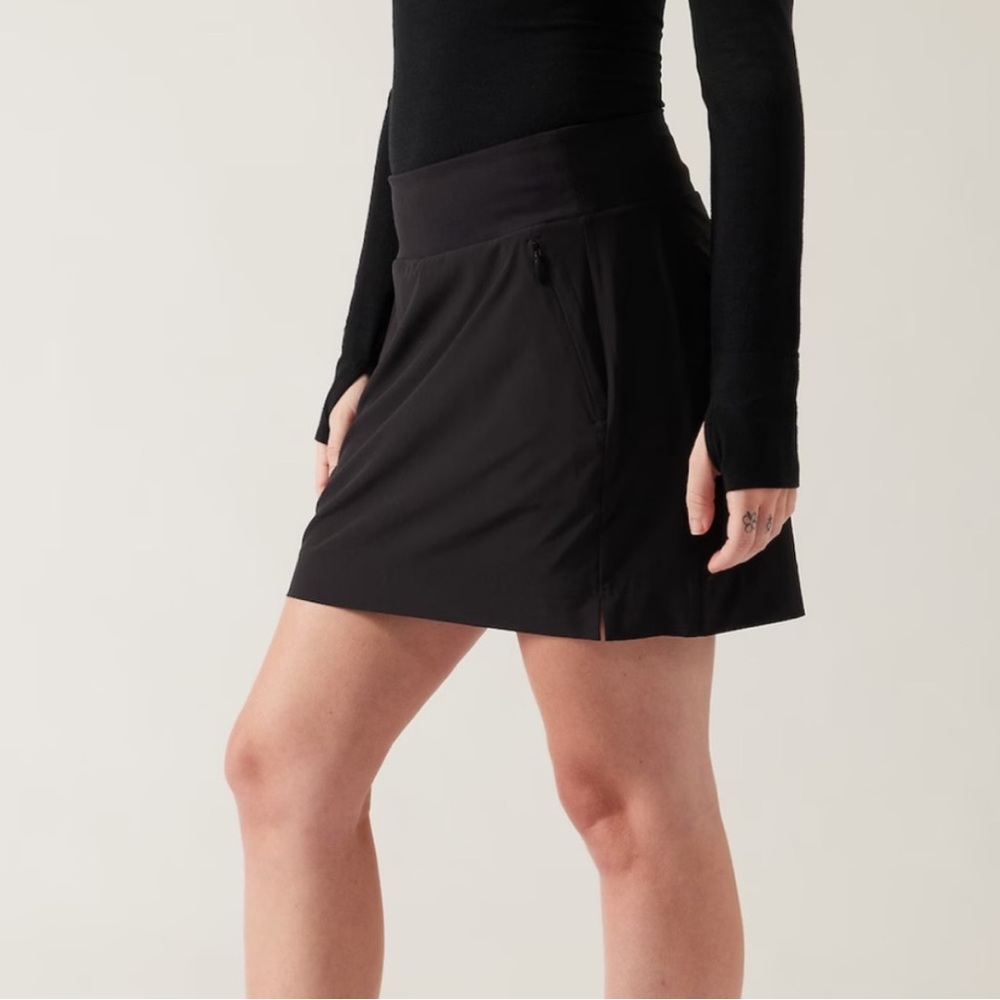 Athleta Black Skort
